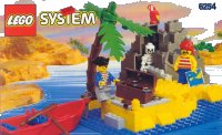 LEGO part Rocky Reef 6254-1