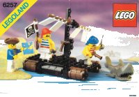 LEGO part Castaway's Raft 6257-1
