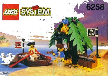 LEGO onderdeel Smuggler's Shanty (6258-1)