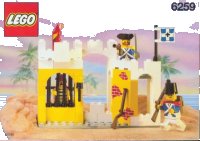 LEGO part Broadside's Brig 6259-1