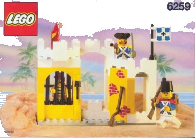 LEGO onderdeel Broadside's Brig (6259-1)