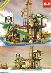 LEGO part Forbidden Island 6270-1