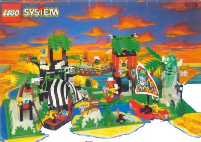 LEGO onderdeel Enchanted Island (6278-1)