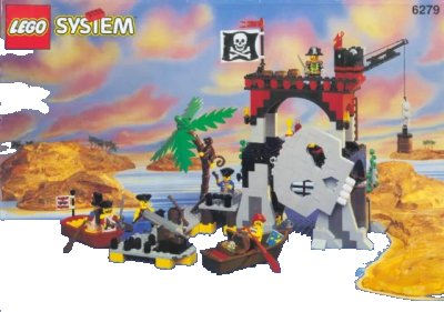 LEGO onderdeel Skull Island (6279-1)