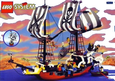 LEGO onderdeel Red Beard Runner (6289-1)