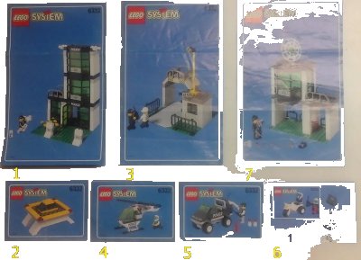 LEGO onderdeel Command Post Central (6332-1)
