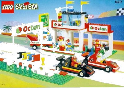 LEGO onderdeel Fast Track Finish (6337-1)