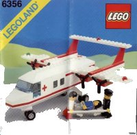 LEGO part Med-Star Rescue Plane 6356-1