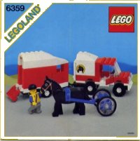 LEGO onderdeel Horse Trailer 6359-1