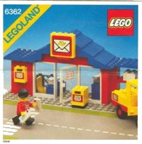 LEGO part Post Office 6362-1