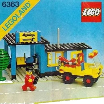 LEGO onderdeel Auto Service Station (6363-1)