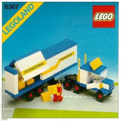 LEGO onderdeel Truck (6367-1)