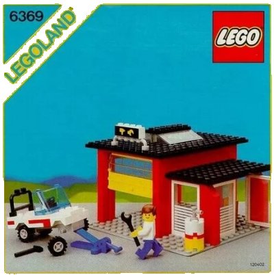 LEGO onderdeel Garage (6369-1)