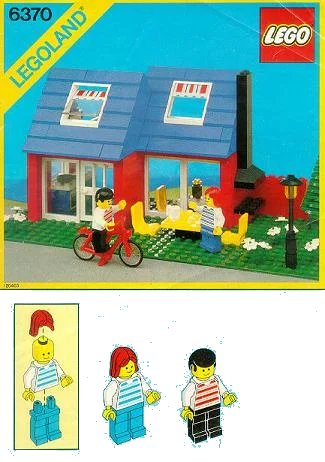 LEGO onderdeel Weekend Home (6370-1)