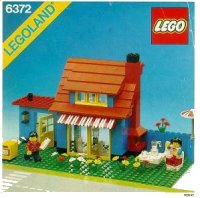 LEGO part Town House 6372-1