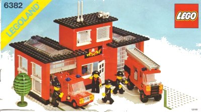 LEGO onderdeel Fire Station (6382-1)