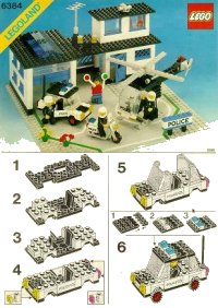 LEGO part Police Station 6384-1