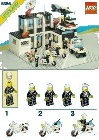 LEGO part Police Command Base 6386-1