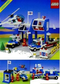 LEGO onderdeel Coastal Rescue Base 6387-1