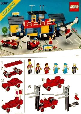 LEGO onderdeel Cargo Center (6391-1)