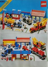 LEGO onderdeel Big-Rig Truck Stop 6393-1
