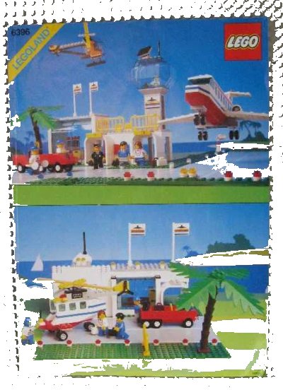LEGO onderdeel International Jetport (6396-1)