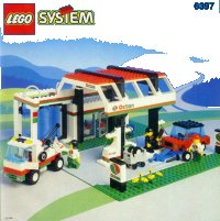 LEGO part Gas N' Wash Express 6397-1