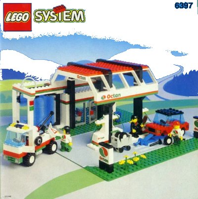LEGO onderdeel Gas N' Wash Express (6397-1)