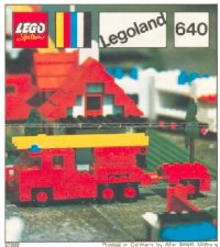 LEGO part Fire Truck 640-1