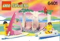 LEGO onderdeel Seaside Cabana 6401-1
