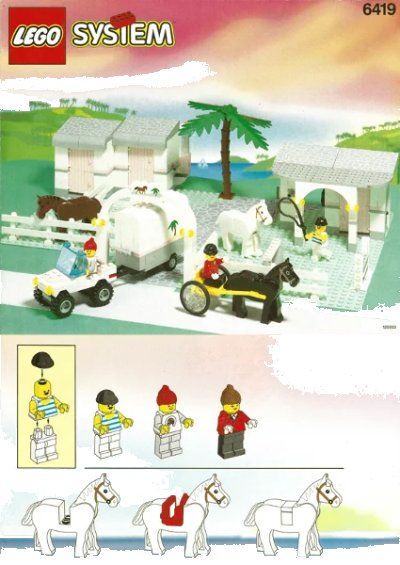 LEGO onderdeel Rolling Acres Ranch (6419-1)