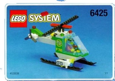LEGO onderdeel TV Chopper (6425-1)
