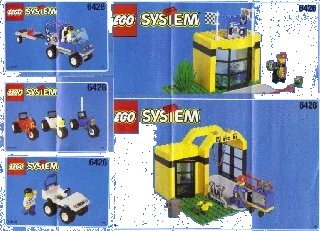 LEGO onderdeel Super Cycle Center (6426-1)