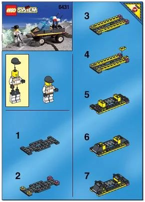 LEGO onderdeel Road Rescue (6431-1)
