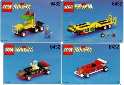 LEGO onderdeel Speedway Transport (6432-1)