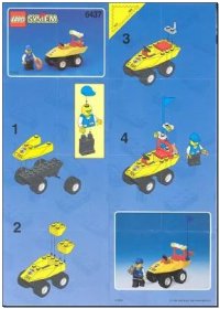 LEGO part Beach Buggy 6437-1