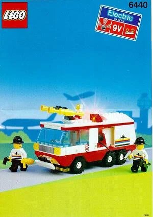 LEGO onderdeel Jetport Fire Squad (6440-1)