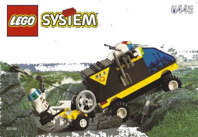LEGO onderdeel Emergency Evac (Emergency Evacuation) (6445-1)