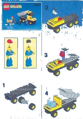 LEGO onderdeel Dumper (6447-1)