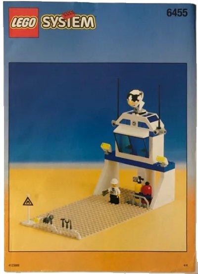 LEGO onderdeel Space Simulation Station (6455-1)