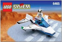 LEGO onderdeel Space Port Jet 6465-1