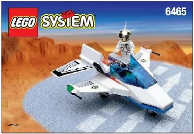 LEGO onderdeel Space Port Jet (6465-1)