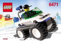 LEGO onderdeel 4WD Police Patrol 6471-1