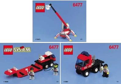 LEGO onderdeel Fire Fighter's Lift Truck (6477-1)
