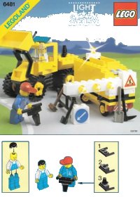 LEGO onderdeel Construction Crew 6481-1