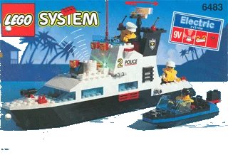 LEGO onderdeel Coastal Patrol (6483-1)