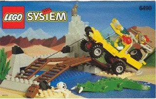 LEGO onderdeel Amazon Crossing (6490-1)
