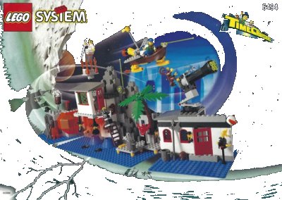 LEGO onderdeel Mystic Mountain Time Lab (6494-1)