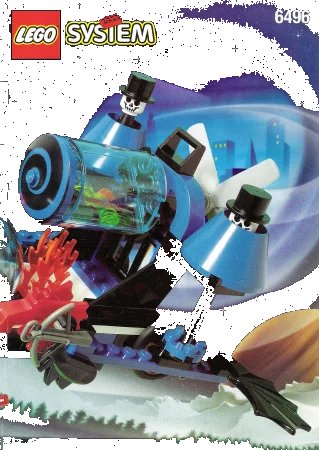LEGO onderdeel Whirling Time Warper (6496-1)