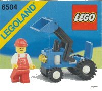 LEGO onderdeel Tractor 6504-1